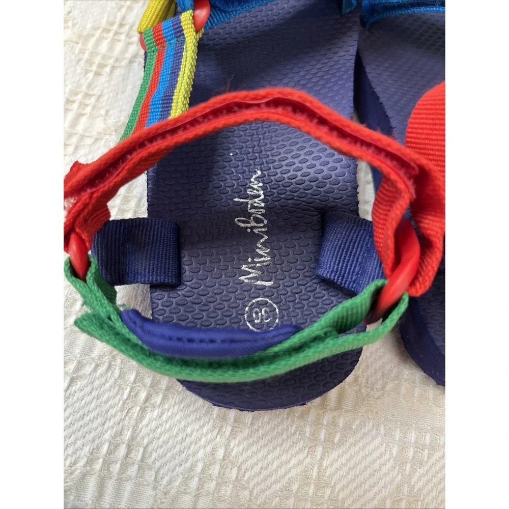 Mini Boden Unisex Kids Colorful Multi Sport Sandal Size 30 /US 12 12.5